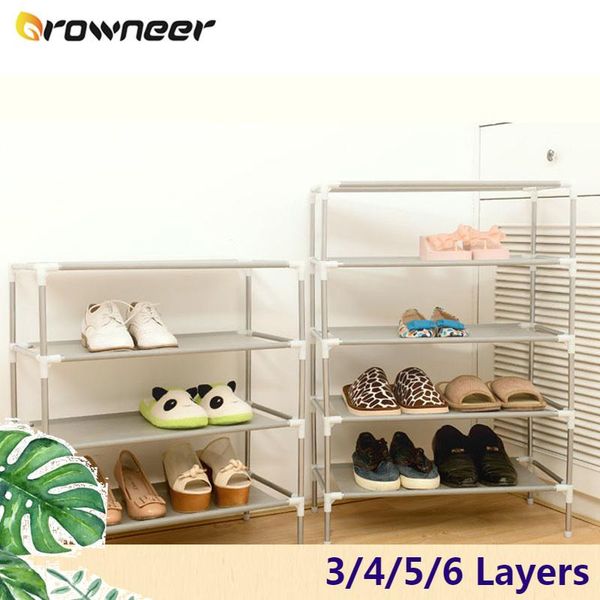 

clothing & wardrobe storage 3/4/5/6 layers multifunction dustproof shoe modern stackable save space shoes tidy rack non-woven colorful hange