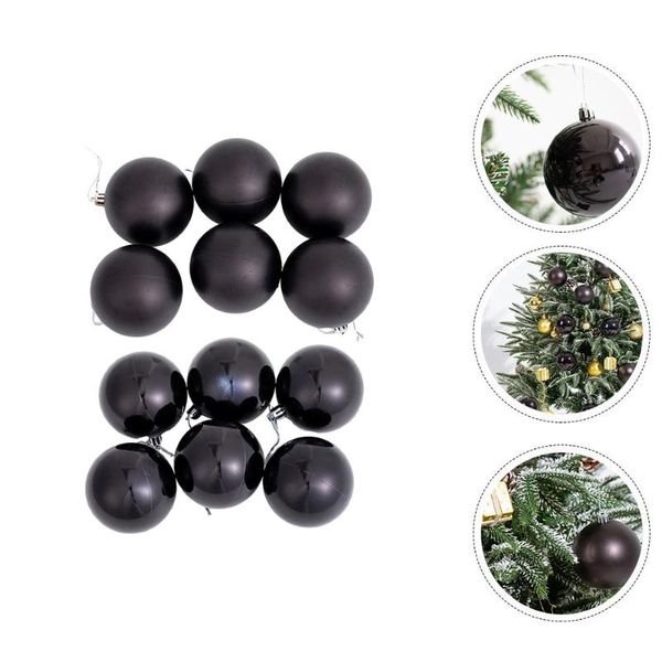

party decoration 12pcs xmas round balls decors small pendants chic christmas tree