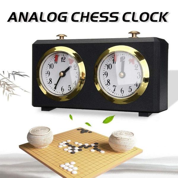 

wall clocks analog chess clock - mechanical garde count up down creative removable art decal sticker