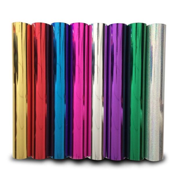

window stickers laser heat transfer 30cm*200cm hologram rainbow pu press tshirt iron on htv film 1 order