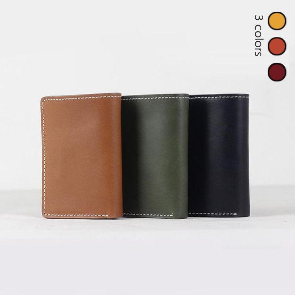 

purse vegetable tanned leather for men and women, White