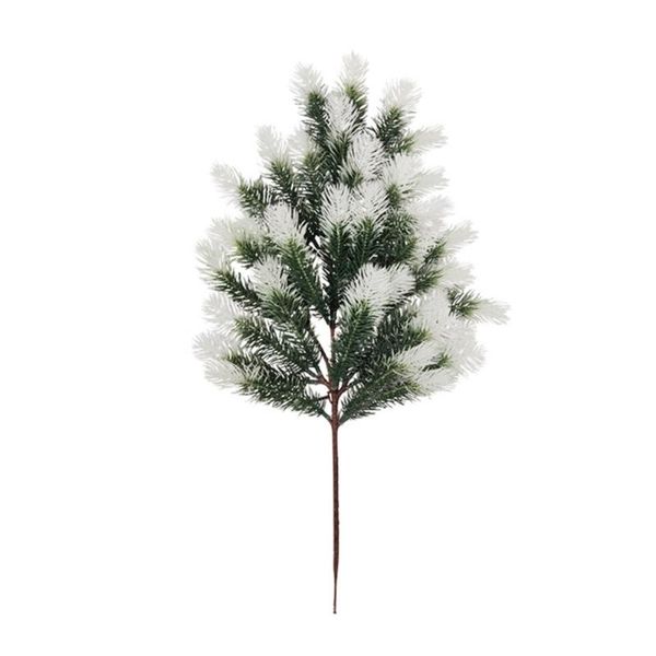 

decorative flowers & wreaths pine needles artificial branch plastic fake plants christmas ornament festival party supply props home wedding