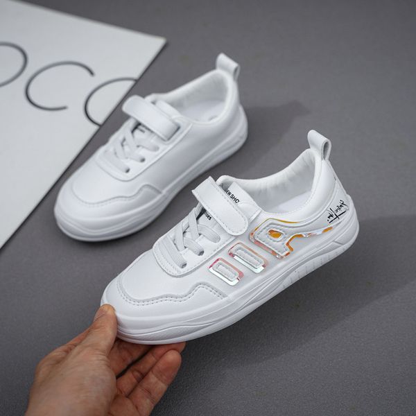 

low-to-child shoes boys shoes skin casual 2021 new net red white shoes small children tide, Black;grey