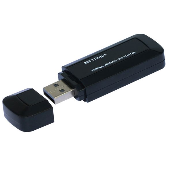 RT3070L 150 Mbit/s USB-WLAN-Adapter 150 m, RT3070 Wireless-Netzwerkkarte 801.11b/g/n, integrierte Antenne, geeignet für Laptop-Desktop-Computer