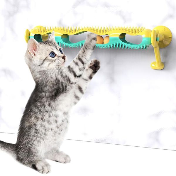 

cat toys dog chew educational orbit ball pet toy turntable training amusement plate