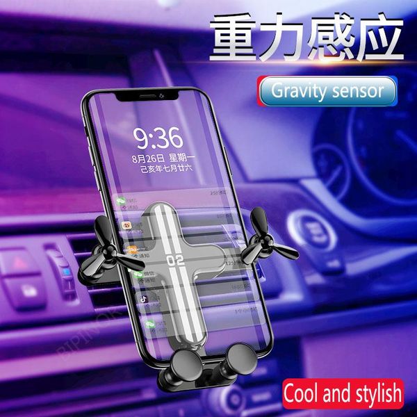 

cell phone mounts & holders universal mobile holder gravity car for in air vent clip mount gps stand x 11 por