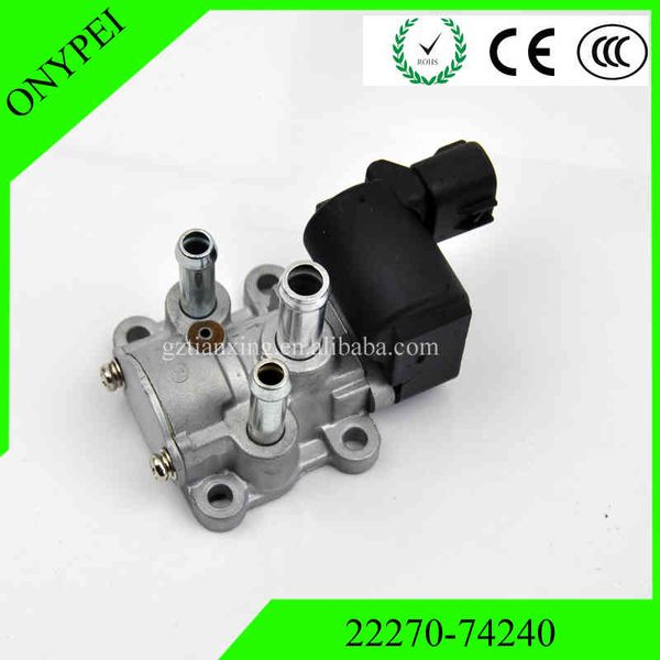 22270-74240 22270-16060 Celica St202 RAV4 SXA1 3SFE Camry için rölantide hava kontrol vanası 2227074240 22270 74240