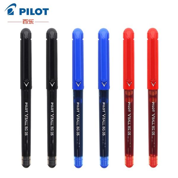 

gel pens pilot bl-lve straight liquid neutral water pen walk bead transparent rod pull-out cap-type 0.5 smooth fast dry