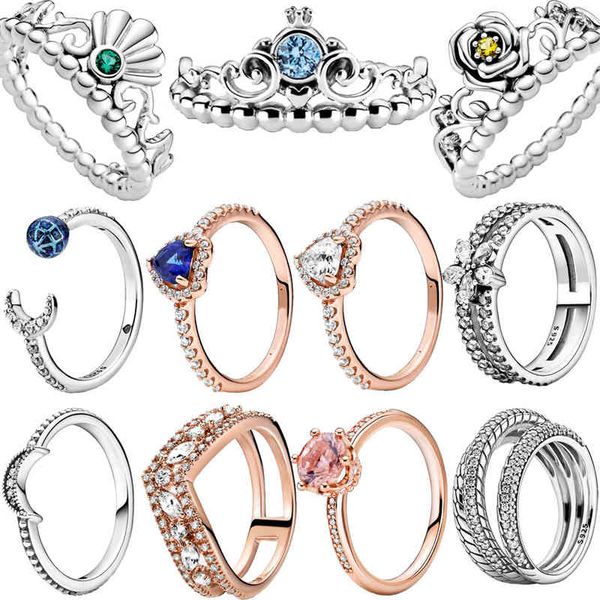 

trendy 925 sterling silver rings women engagement anniversary jewelry
