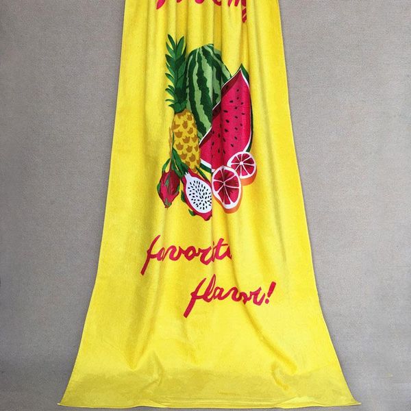 

towel 168*85cm summer beach absorbent 100% cotton bath towels camping large swimming shower yoga sport
