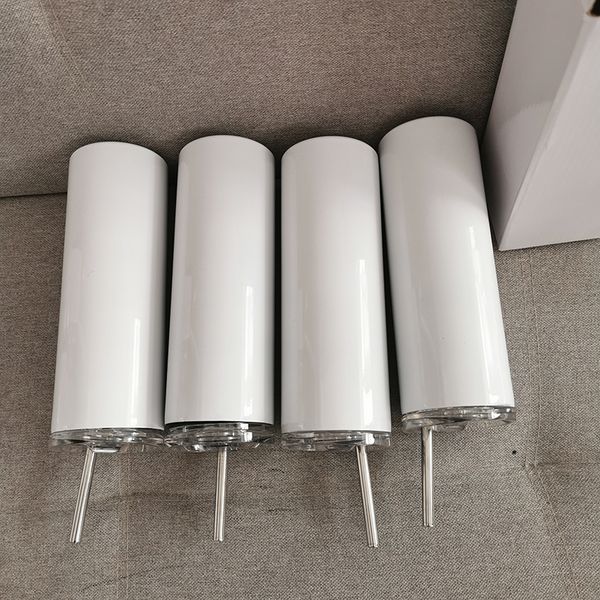 

sublimation 20oz skinny tumblers 12oz egg cup with lid heat transfer printing stainless steel coffee mug double wall