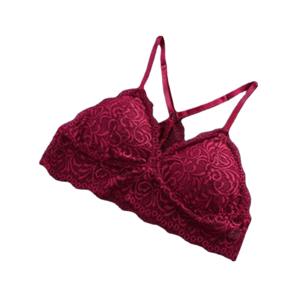 

one-piece suits lingerie women's vest bra breathable chest pad antifailure wrapped lace cross tube sling