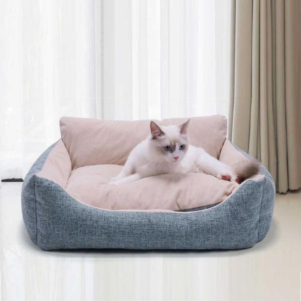 

kennels & pens 2021 pet bed double-sided anti-slip cat dog sleep cushion mat