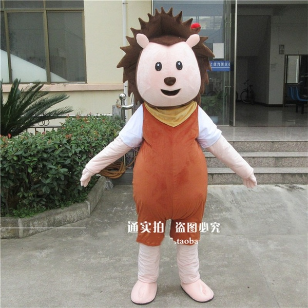 

mascot costumescustomized hedgehog mascot costume animal cartoon character mascots custome for hallowen carnival party advertising eve, Red;yellow