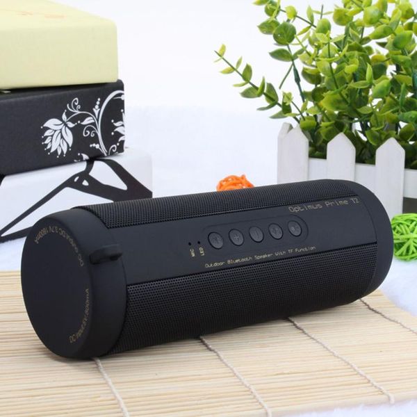 

portable speakers t2 outdoor waterproof super bass stereo sound bluetooth speaker mini wireless column smart phone loudspeakers