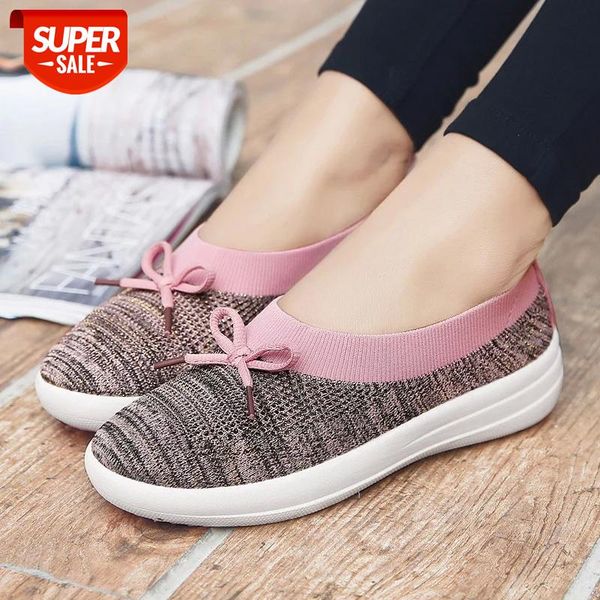 

flying woven casual shoes women femme slip on flat shoes walking footwear summer sneakers vulcanized #cg6n