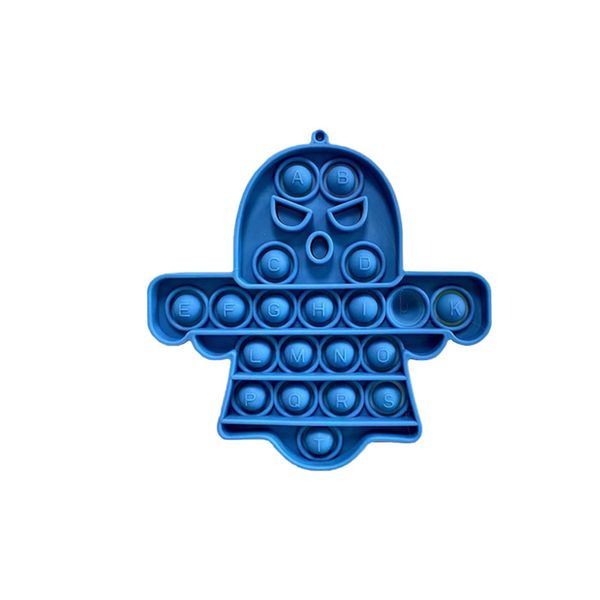 

halloween blue ghost bubble squeeze decompression toy high-quality fun novel to relieve stress and portable
