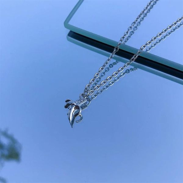 

pendant necklaces zircon fruit arrival banana necklace choker chain charm women fashion costume jewellery boutique girls party, Silver