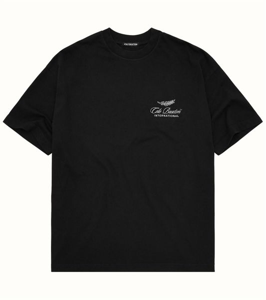 

heavy fabric cole buxton letter print t-shirt 1:1 oversize tees real tag cb t shirts, White;black