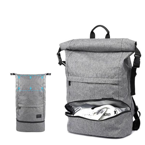 

large rollathletic bag multifunctional fitness femme sport travel backpack yoga mat gym accessories men sneaker outdoor bags