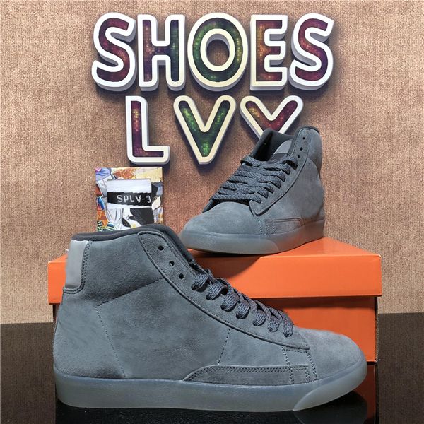 

men women blazers genuine leather casual shoes fashion blazers mid 77 vintage good game grey serena all hallows eve sport trainers sneakers