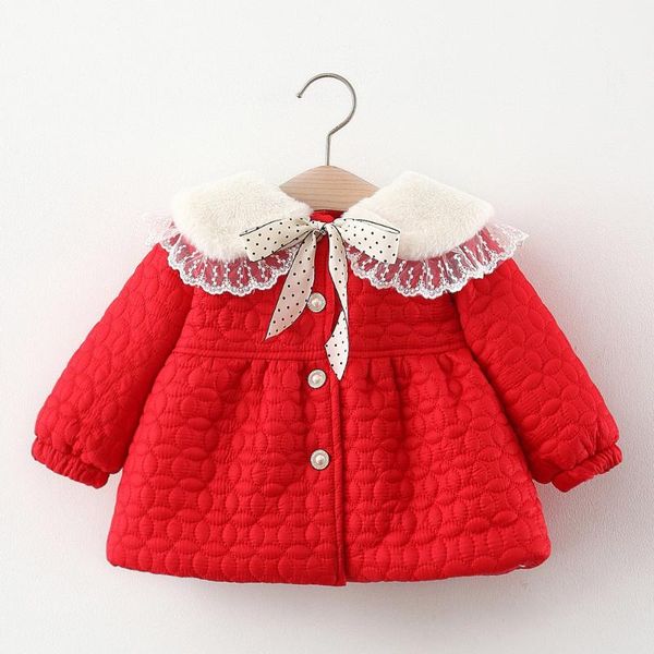 

jackets 2021winter baby girls velvet jacket thick, Blue;gray