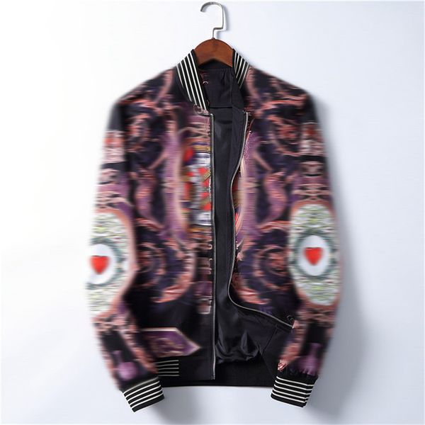 

men's sweatshirt jacket designer jacket slim fashion pilot jackets outerwear bomber motorcycle face casual coats, Black;brown