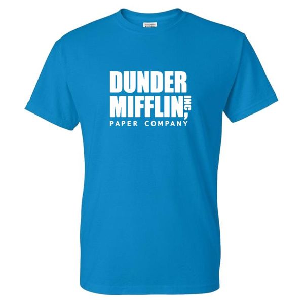 

men's t-shirts 2021 fashion tv show t-shirt dunder mifflin paper printed men women casual streetwear tshirt trendy hip hop t shirt to, White;black