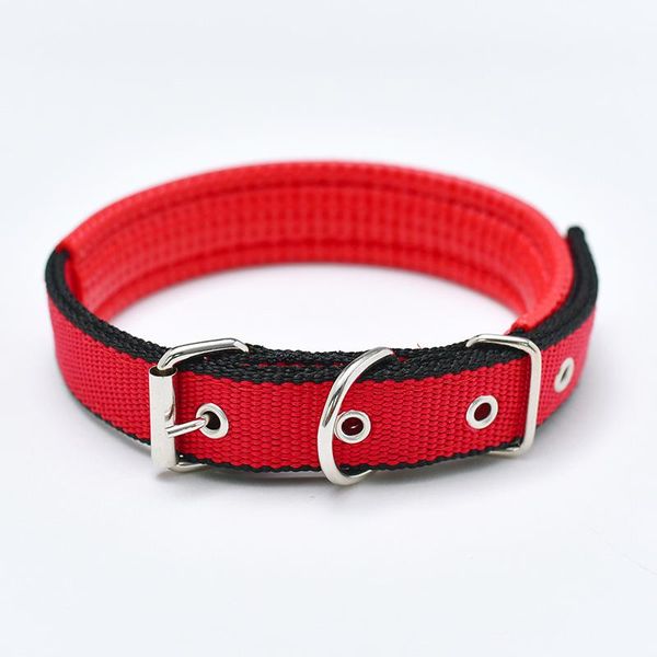 

puppy collars small reflective dog xl soft comfortable neoprene padded nylon collars, thick and wide for mediu & leashes