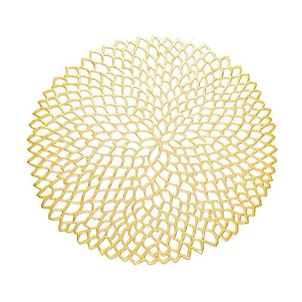

table runner big deal round pvc pads insulation placemat non-slip mats western mat
