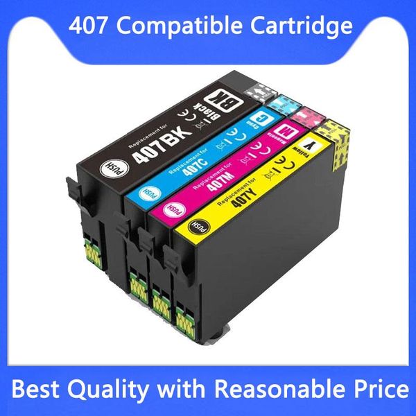 

ink cartridges 407 e-407 compatible cartridge for wf-4745 printer