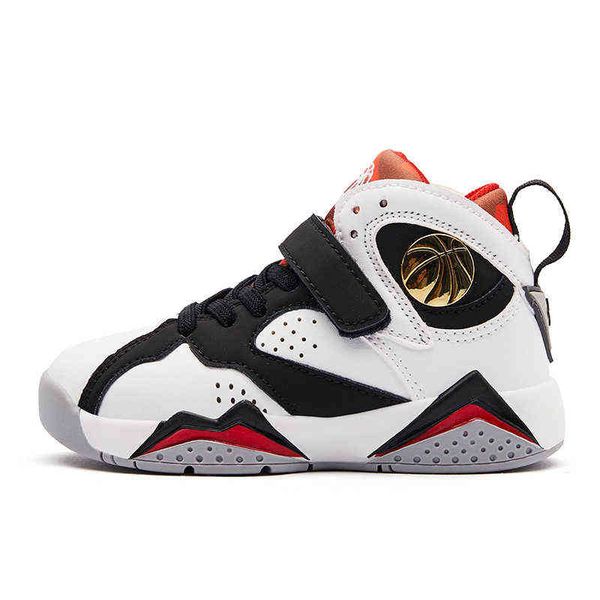 

dazhualong non-slip kids sneakers thick sole boys basketball shoes children sport shoes for boys outdoor boy trainer gsx7126 g1210, Black;red