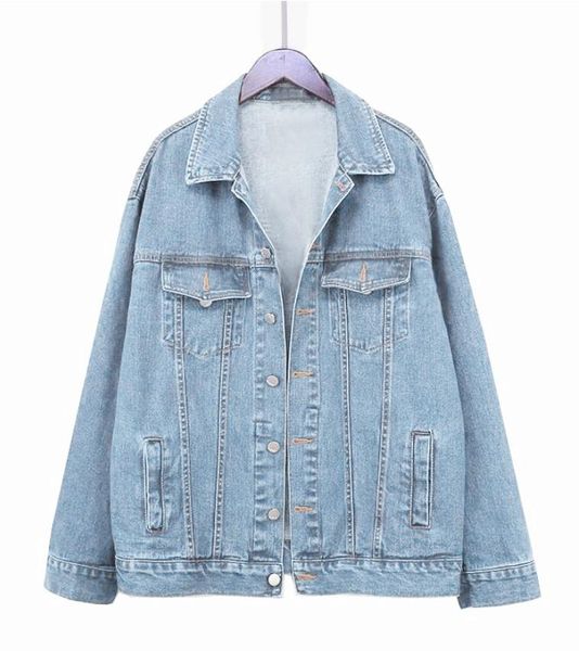 

women's jackets 2021 spring autumn plus size 5xl denim jacket ladies fashion jean coats and female, Black;brown