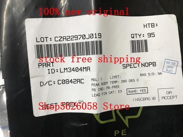 

smart power plugs lm3404ma sop-8 100% originai 10pcs-300pcs/lot stock
