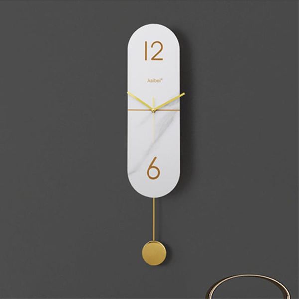 

wall clocks nordic clock modern sandstone watches home decor silent luxury living room decoration decoracion salon casa