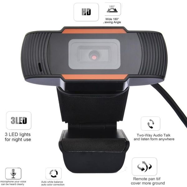 

cameras 1080p webcam computer full hd web camera with microphone rotatable for live broadcast video calling conference work