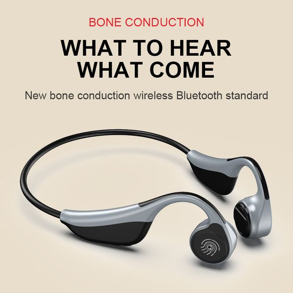 

for xiaomi huawei wireless earphone bone conduction bluetooth 5.0 headphones sports stereo long standby waterproof headsets