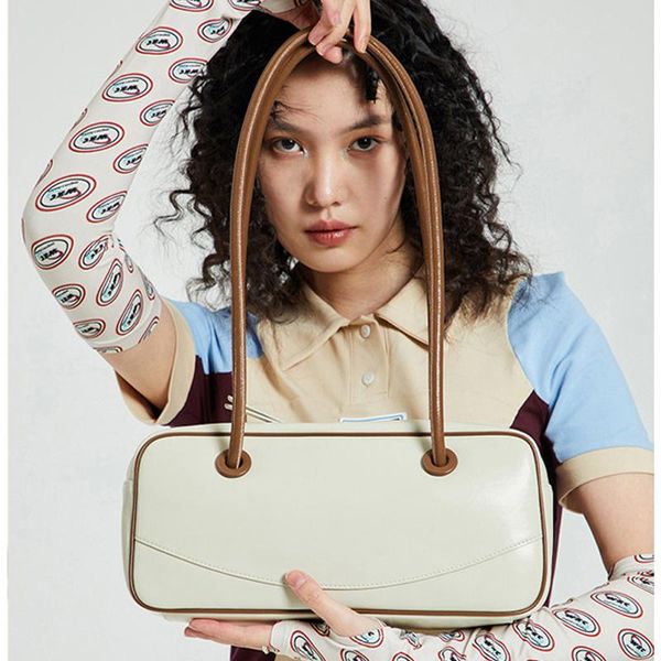 

evening bags korean women axillary large capacity pu leather female shoulder wild smile pillow brand design ladies tote hand