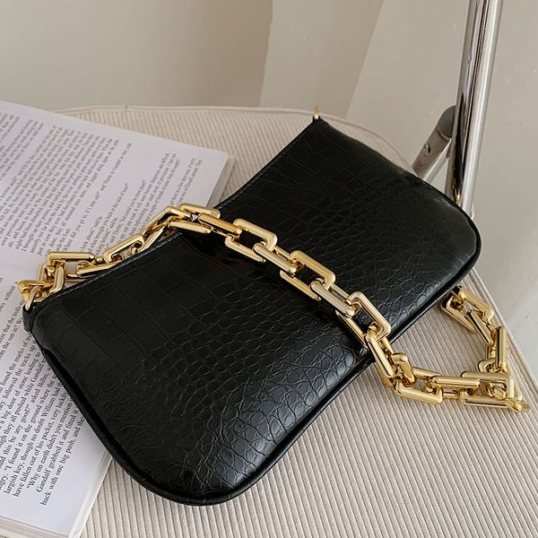 

thick chain armpit shoulder bag minimalist fashion women bag handbags for women small clutches vintage hobos bag fres ship mmm