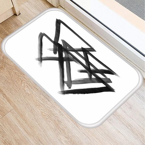 

cushion/decorative pillow ink painting living room art doormat bathroom non-slip carpet kitchen clean rug can diy custom your logo image wat