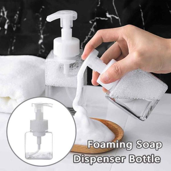 

bathroom toiletries foaming soap dispenser pump-bottle for liquid soap, 250ml/400ml save no waste gadgets#p30 storage bottles & jars