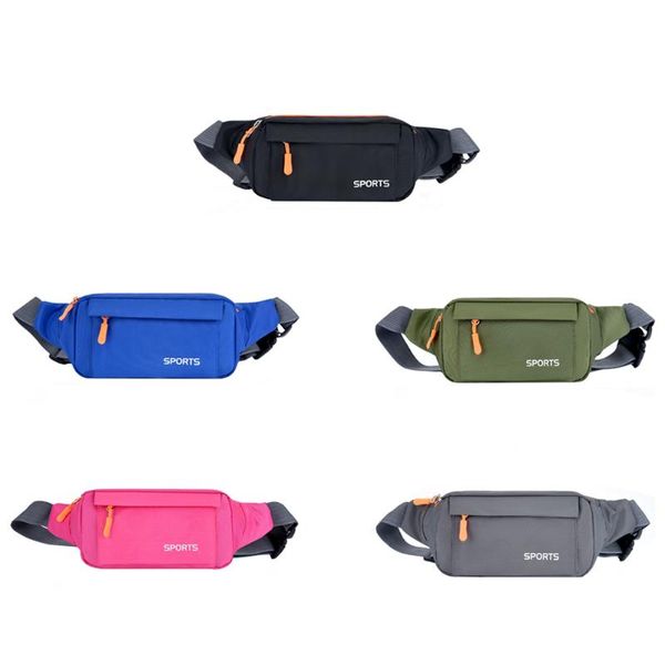 

waist bags waterproof oxford women men outdoor sports fanny chest belt pack