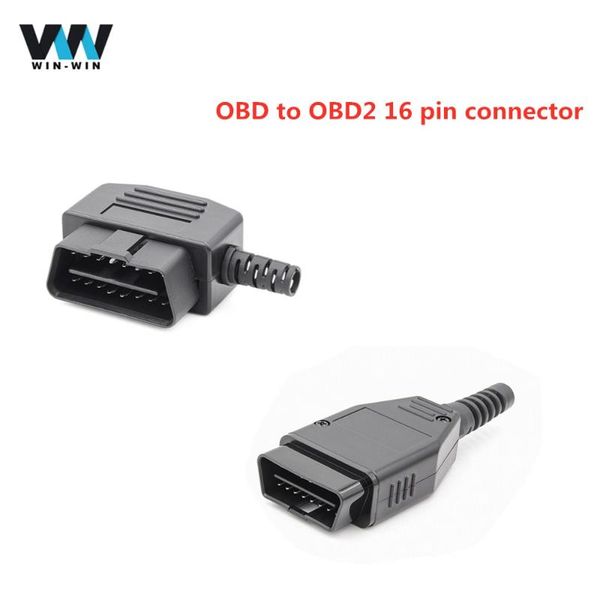 

code readers & scan tools universal obd to obd2 16 pin connector ii obdii male adapter support standard protocols plug j1962