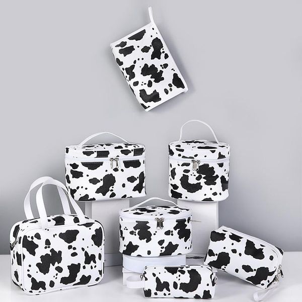 

storage bags portable cosmetic bag handbag travel out pu waterproof
