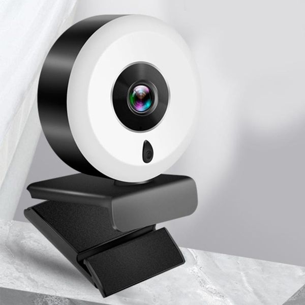 

webcams 11xd 1080p webcam with ring light, tripod and dual stereo microphone