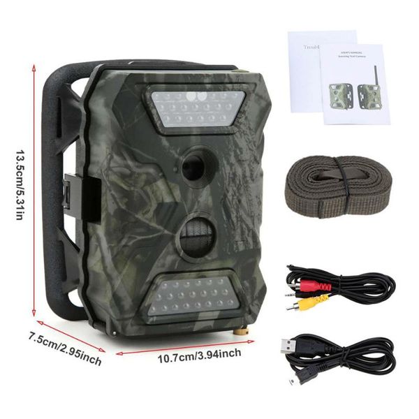 

hunting cameras wildlife trail camera waterproof 12mp 1080p infrared game with night vision surveillance tracking s680