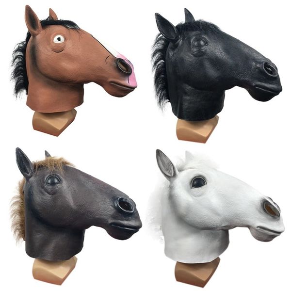 

mask jack maroon animal head cartoon cute animation film and television headdress make-up dance funny props