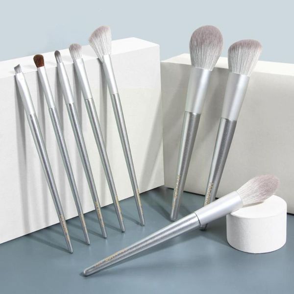 

makeup brushes 8pcs/set brush wooden handle set blush tools eye loose style shadow powder beauty p2y7