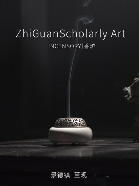 

fragrance lamps decoration incense burner holder ceramic modern room backflow waterfall unplugged home decor bh50xxl