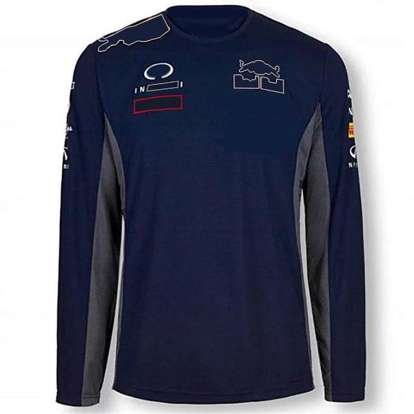 

2021f1 formula one racing polyester quick-drying long-sleeved sweatshirt team uniform sweater jacket large size can be customized